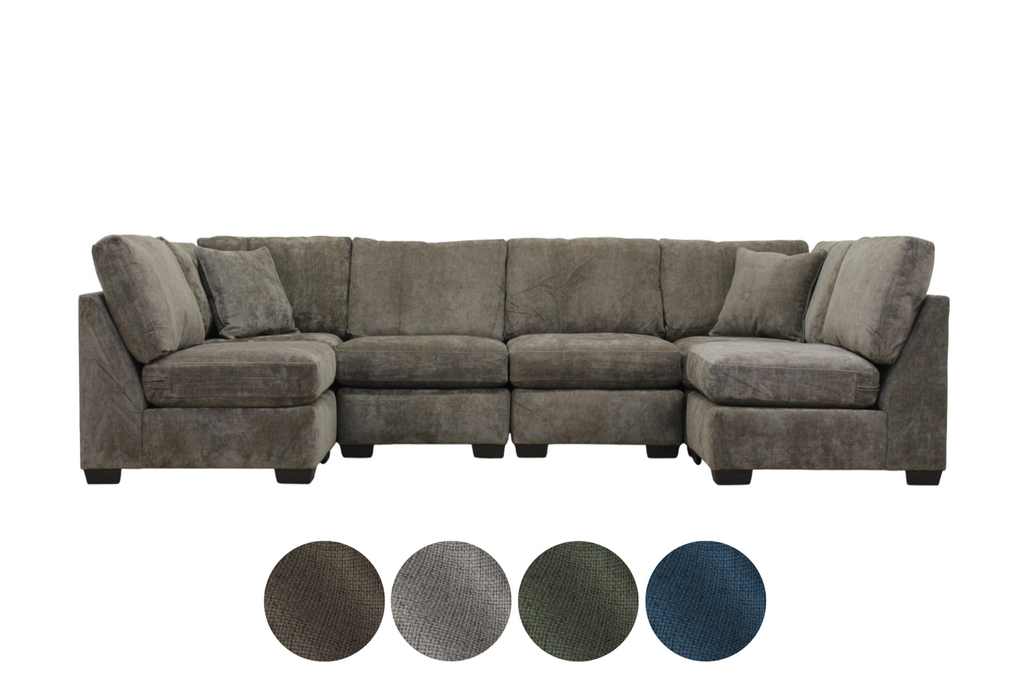 Haven 6-Seat Modular Open U-Shape Sectional