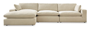 3-Piece Sofa with Left Chaise