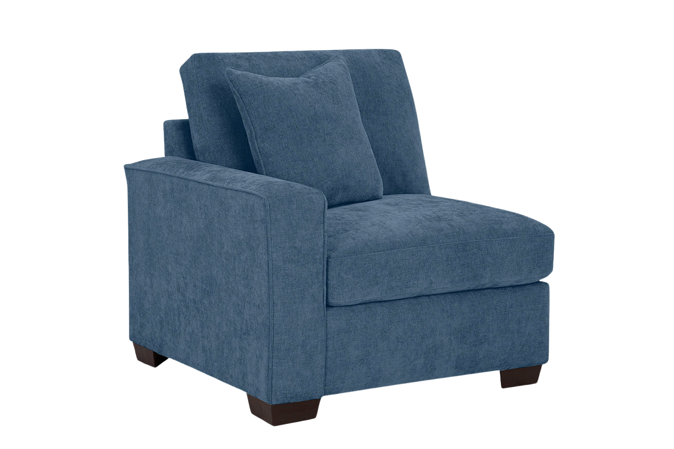 Haven Left Arm - Slate Blue