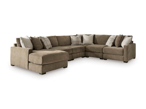 6-Piece Sectional with Left Chaise