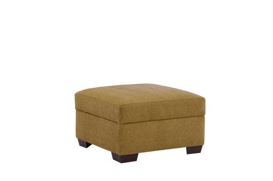Atlas Storage Ottoman - Amber
