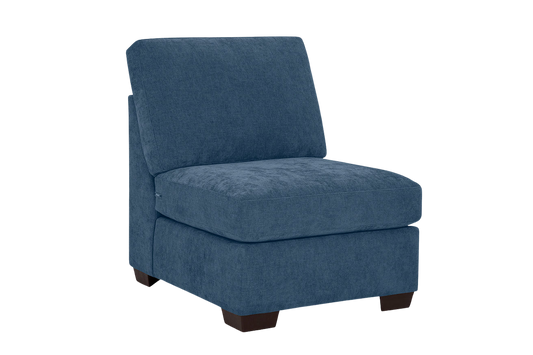 Haven Armless - Slate Blue