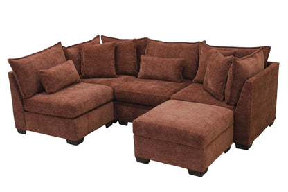 Atlas 4-Seat Modular Open L-Shape Sectional