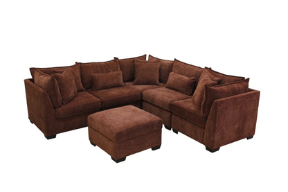 Atlas 5-Seat Modular L-Shape Sectional