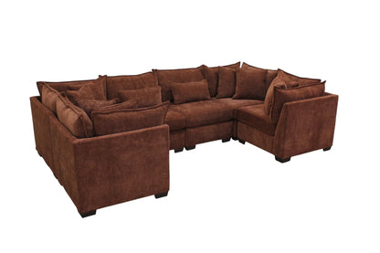 Atlas 6-Seat Modular U-Shape Sectional