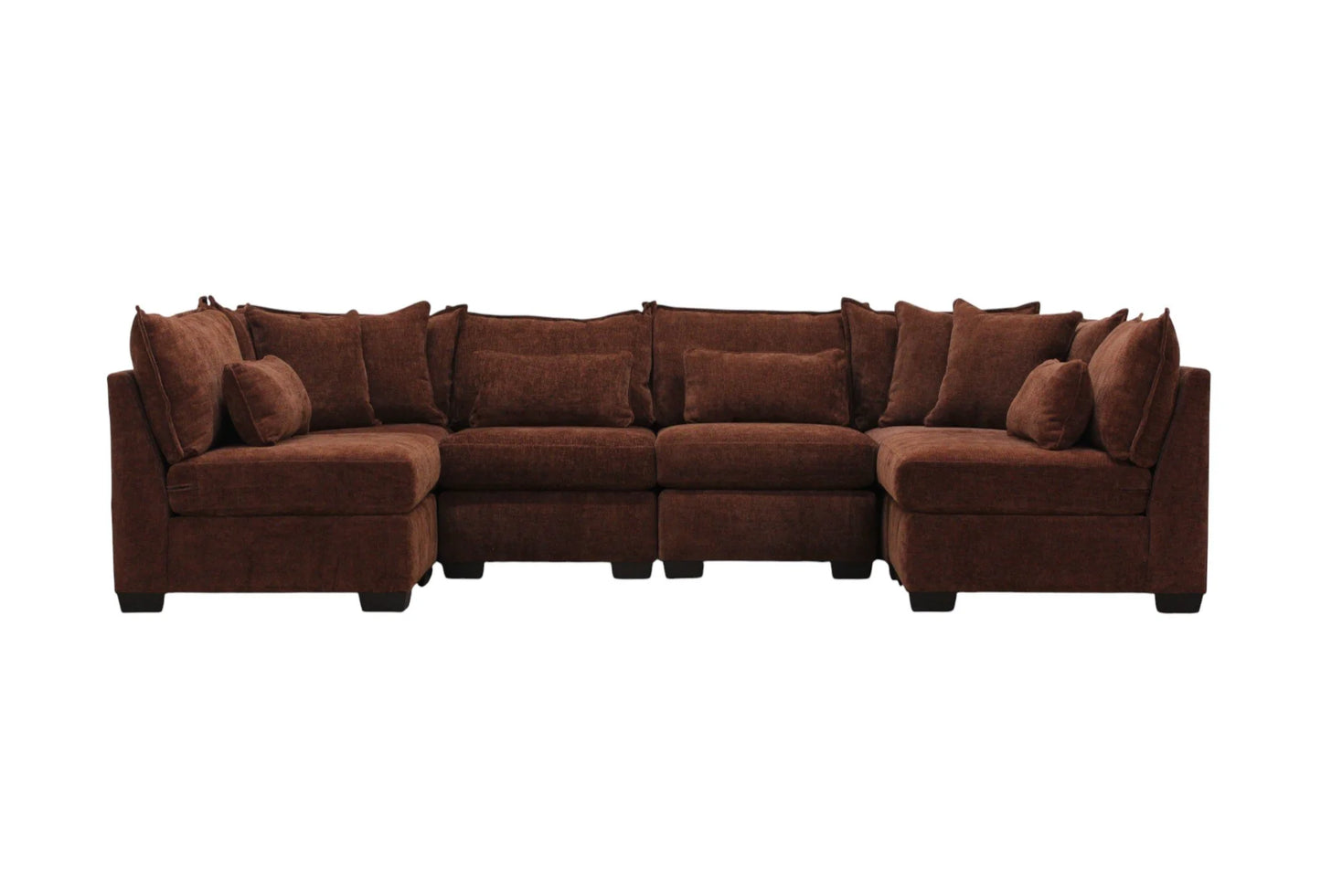 Atlas 6-Seat Modular Open U-Shape Sectional