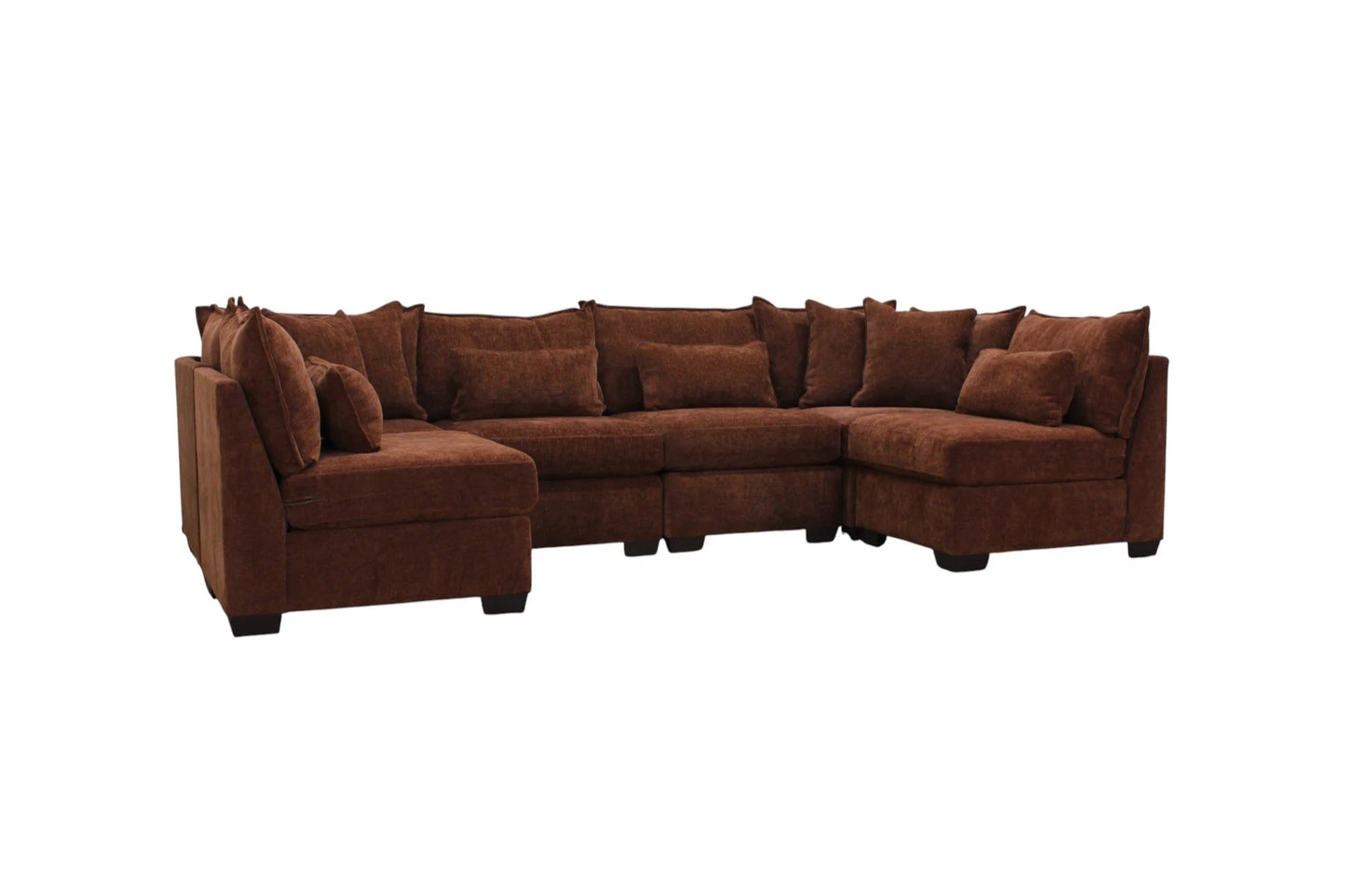 Atlas 6-Seat Modular Open U-Shape Sectional