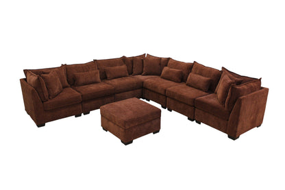 Atlas 7-Seat Modular L-Shape Sectional
