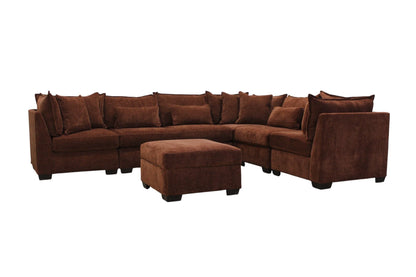 Atlas 6-Seat Modular L-Shape Sectional