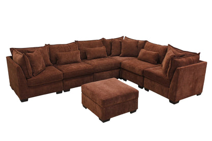Atlas 6-Seat Modular L-Shape Sectional