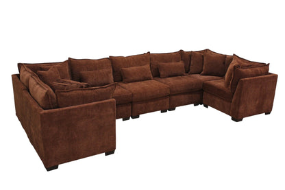 Atlas 7-Seat Modular U-Shape Sectional