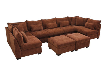Atlas 7-Seat Modular U-Shape Sectional