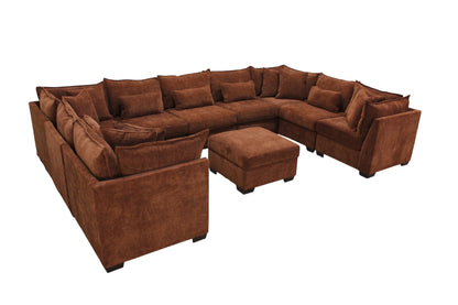 Atlas 9-Seat Modular U-Shape Sectional