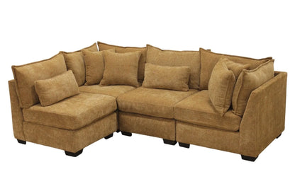 Atlas 4-Seat Modular Open L-Shape Sectional
