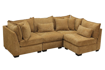 Atlas 4-Seat Modular Open L-Shape Sectional