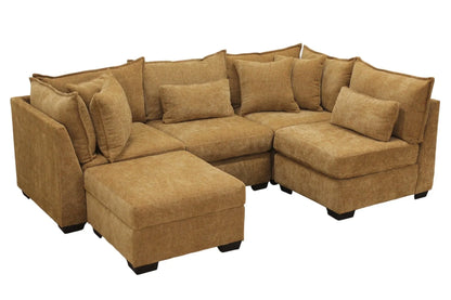 Atlas 4-Seat Modular Open L-Shape Sectional