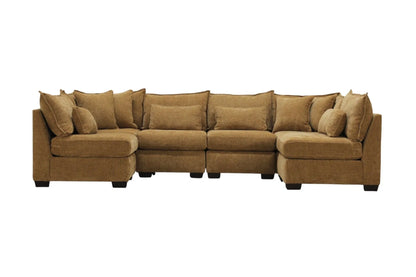 Atlas 6-Seat Modular Open U-Shape Sectional