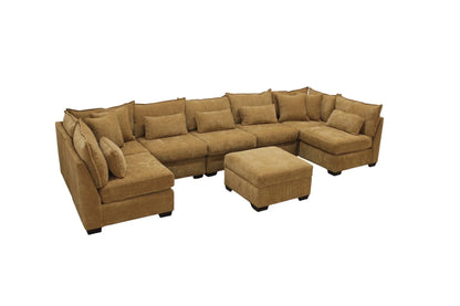 Atlas 7-Seat Modular Open U-Shape Sectional