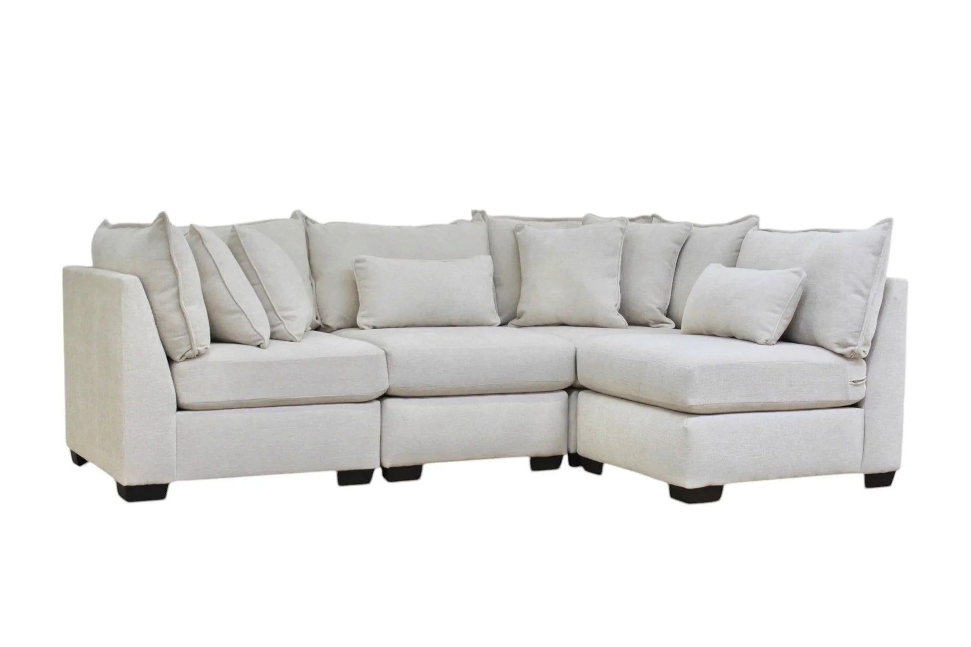 Atlas 4-Seat Modular Open L-Shape Sectional