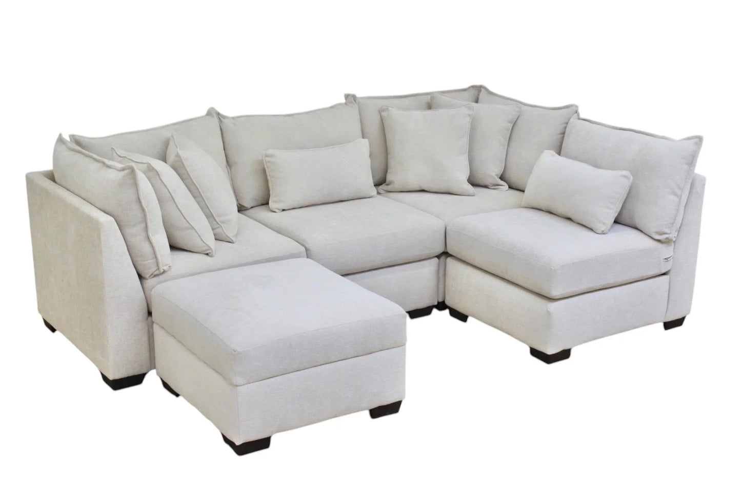 Atlas 4-Seat Modular Open L-Shape Sectional