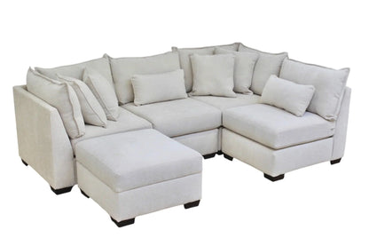 Atlas 4-Seat Modular Open L-Shape Sectional