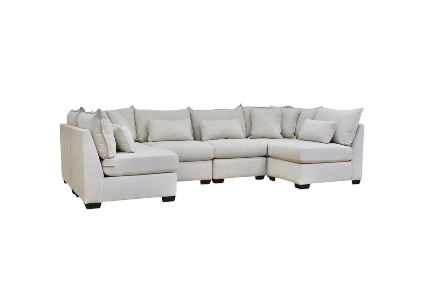 Atlas 6-Seat Modular Open U-Shape Sectional