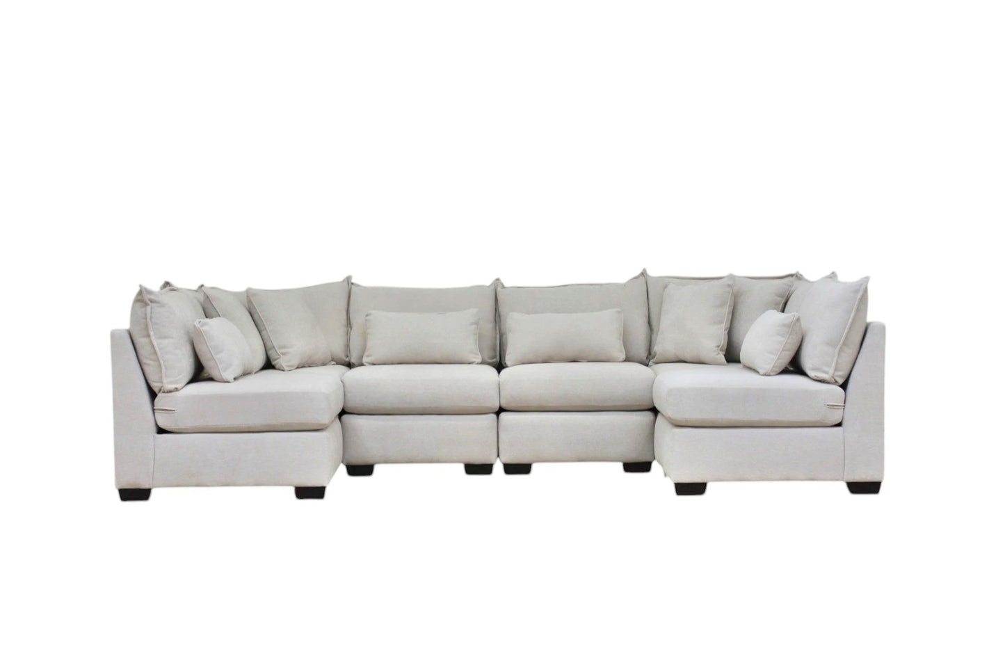 Atlas 6-Seat Modular Open U-Shape Sectional
