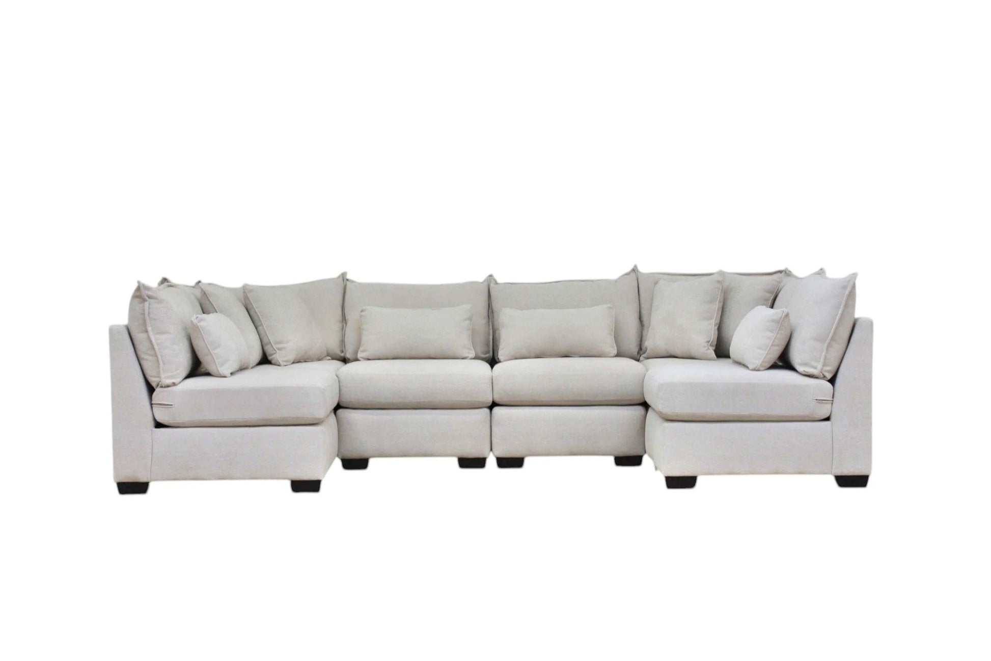 Atlas 6-Seat Modular Open U-Shape Sectional