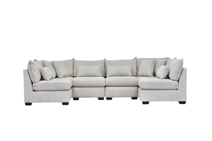 Atlas 6-Seat Modular Open U-Shape Sectional