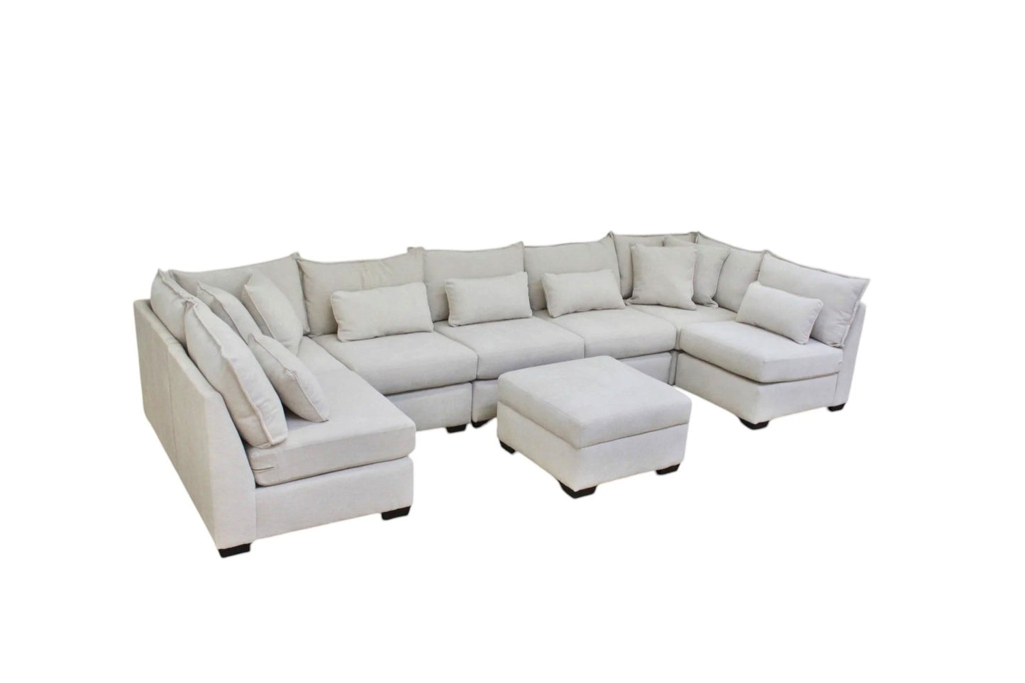 Atlas 7-Seat Modular Open U-Shape Sectional