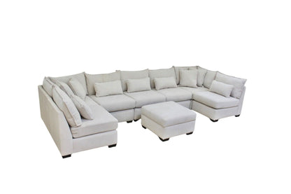 Atlas 7-Seat Modular Open U-Shape Sectional