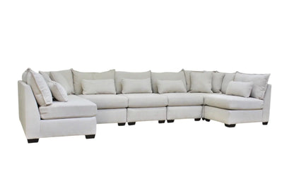 Atlas 7-Seat Modular Open U-Shape Sectional
