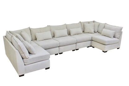Atlas 7-Seat Modular Open U-Shape Sectional