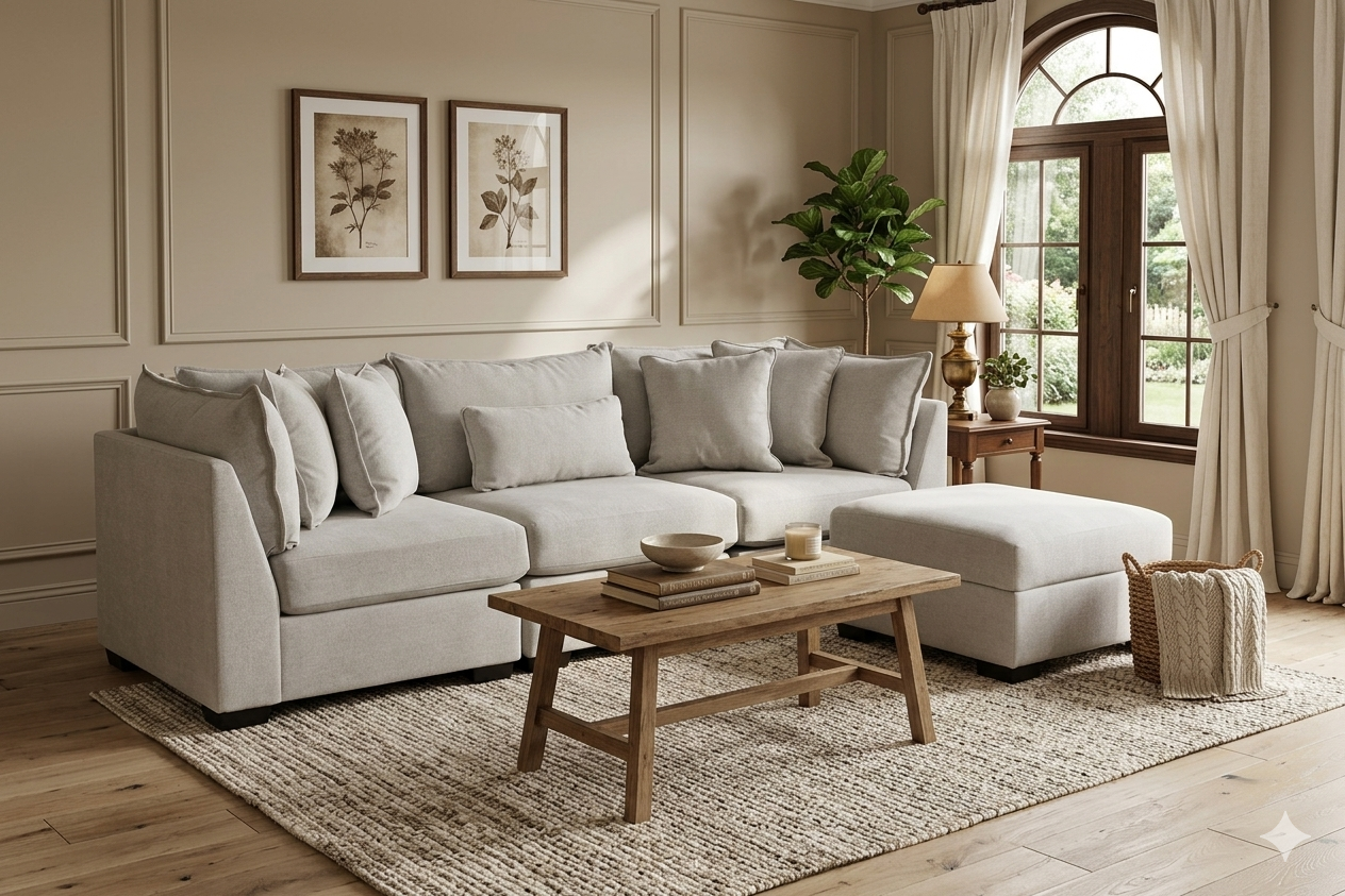 Atlas 3-Seat Modular Sofa