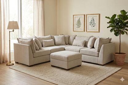 Atlas 6-Seat Modular U-Shape Sectional