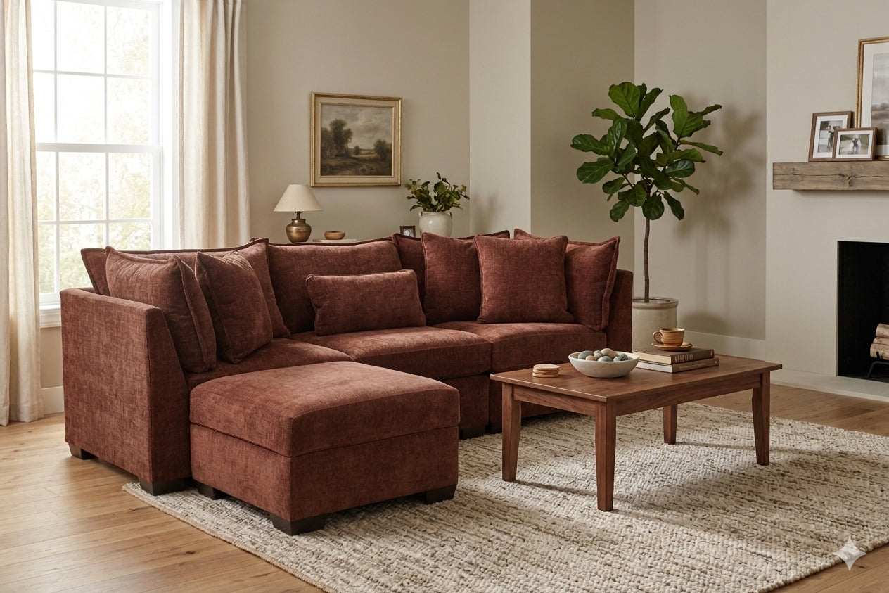 Atlas 2-Seat Modular Loveseat