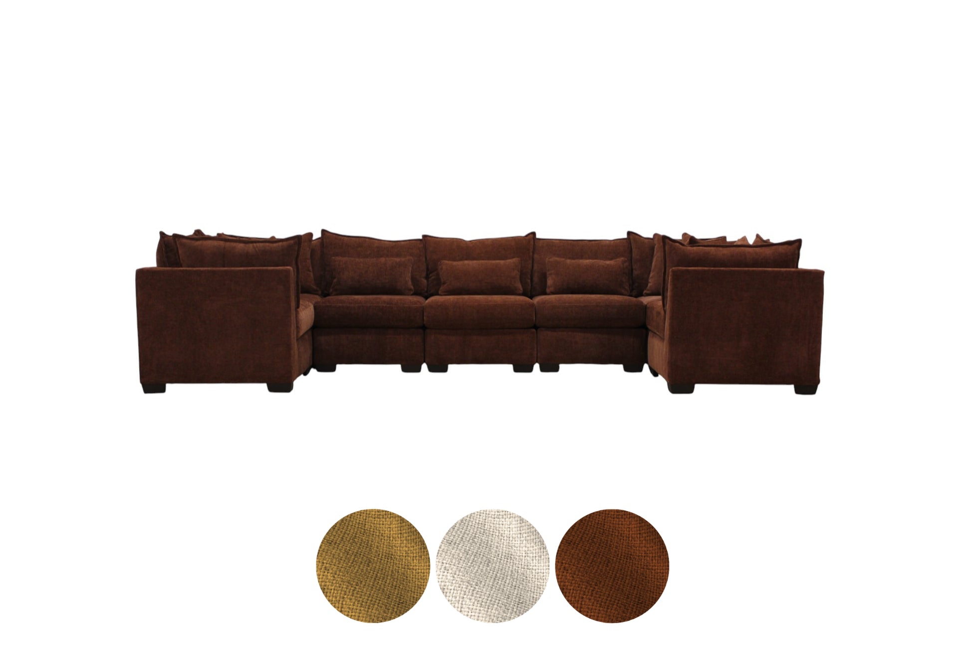 Atlas 7-Seat Modular U-Shape Sectional