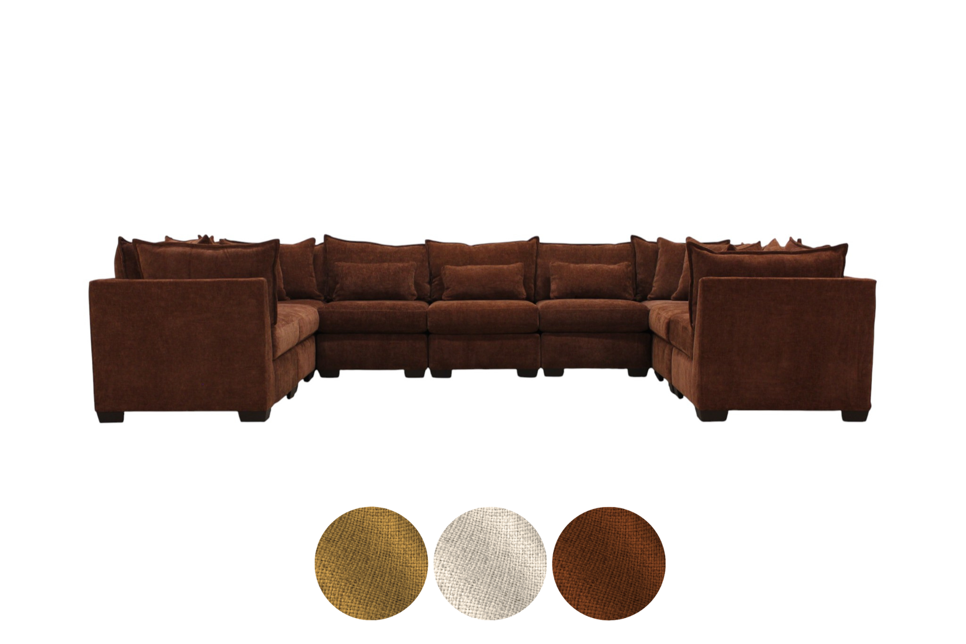 Atlas 9-Seat Modular U-Shape Sectional