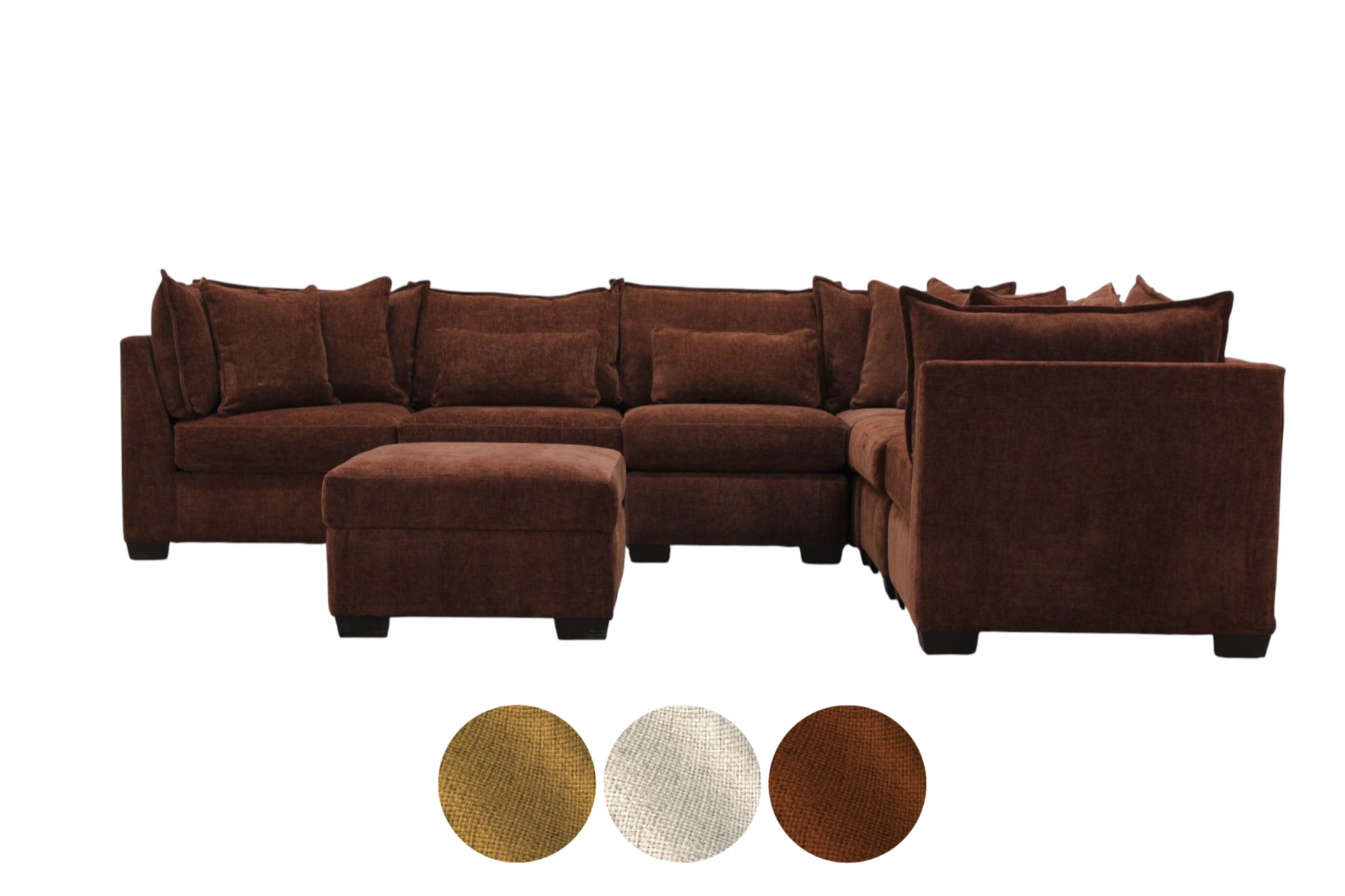 Atlas 6-Seat Modular L-Shape Sectional