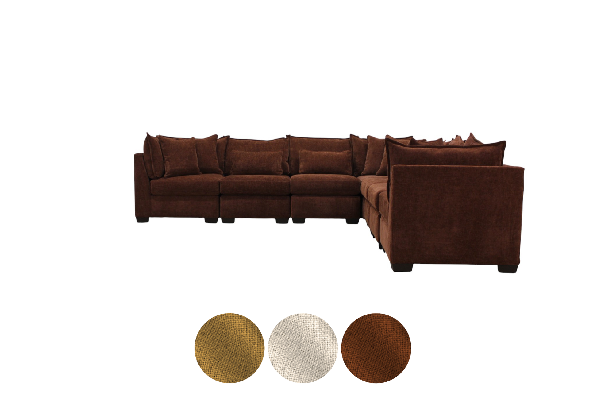 Atlas 7-Seat Modular L-Shape Sectional