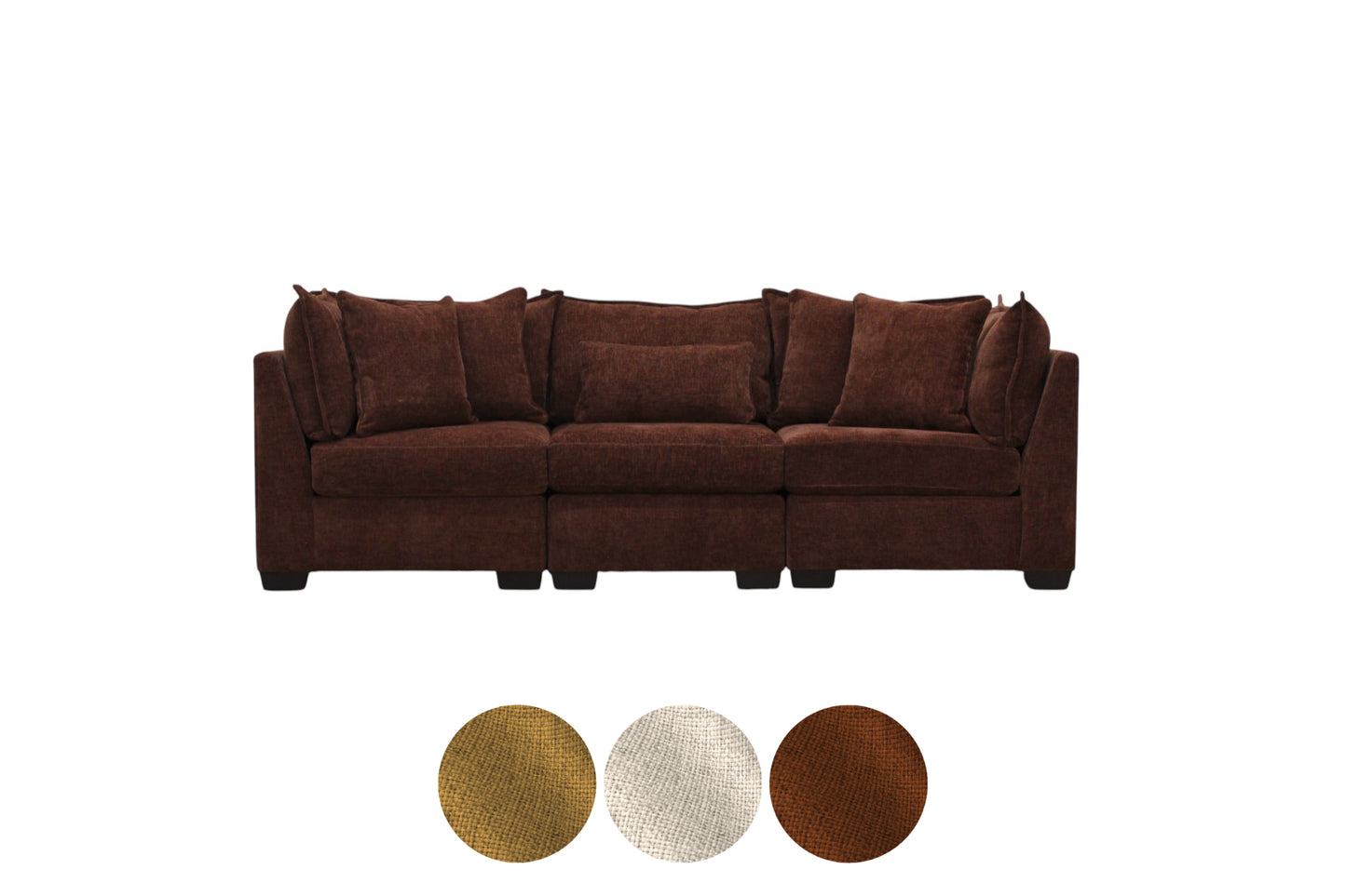 Atlas 3-Seat Modular Sofa