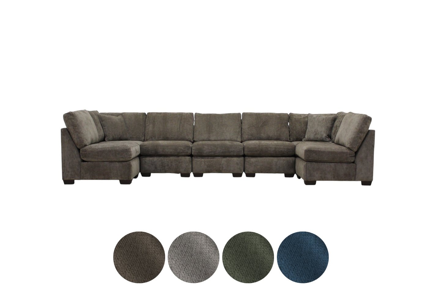 Haven 7-Seat Modular Open U-Shape Sectional