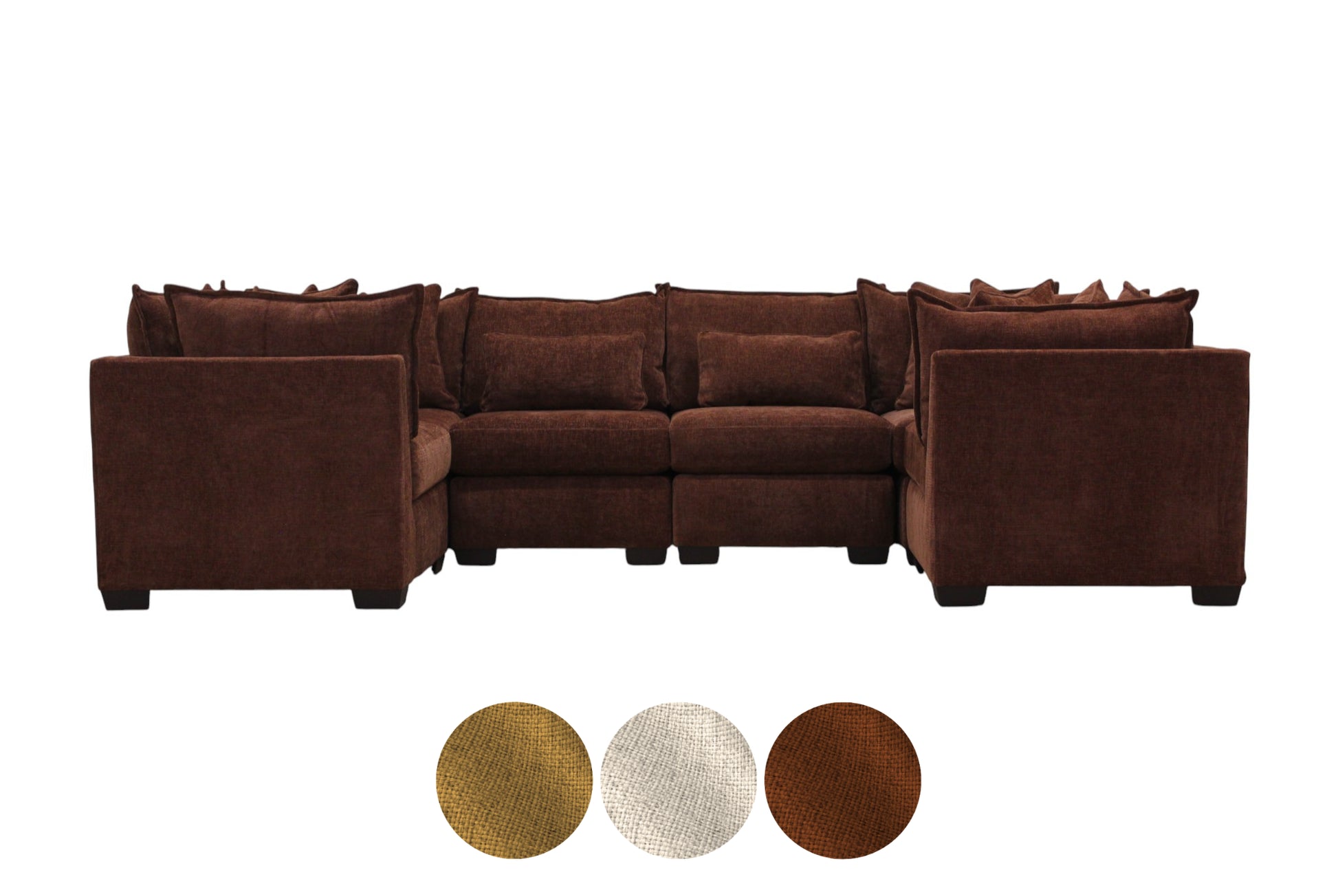 Atlas 6-Seat Modular U-Shape Sectional