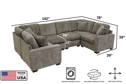 Haven 6-Seat Modular U-Shape Sectional